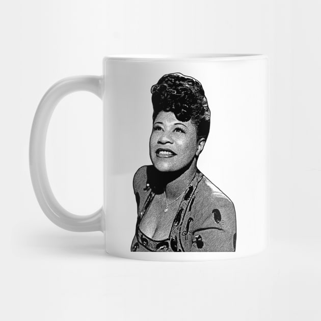 Ella Fitzgerald Classic 90s by Tina Rogers Arts